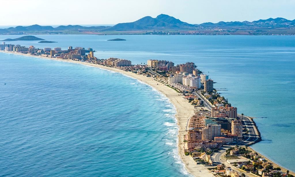 La Manga y las playas de la Región de Murcia